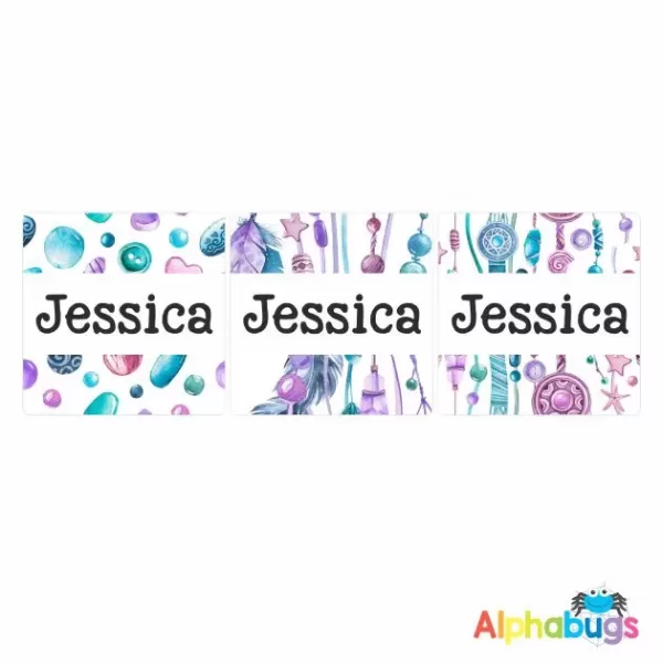 Square Labels – Jessica