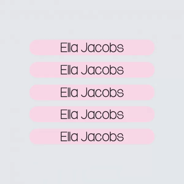 Incy-Wincy Labels – Little Lamb