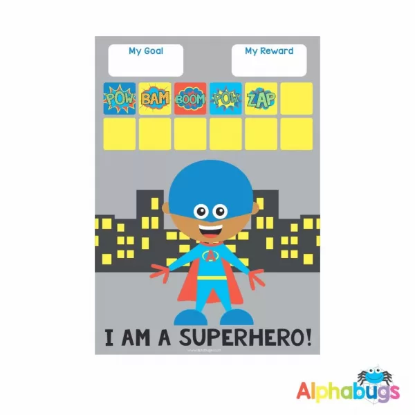 Magnetic Reward Chart – Superboy 1