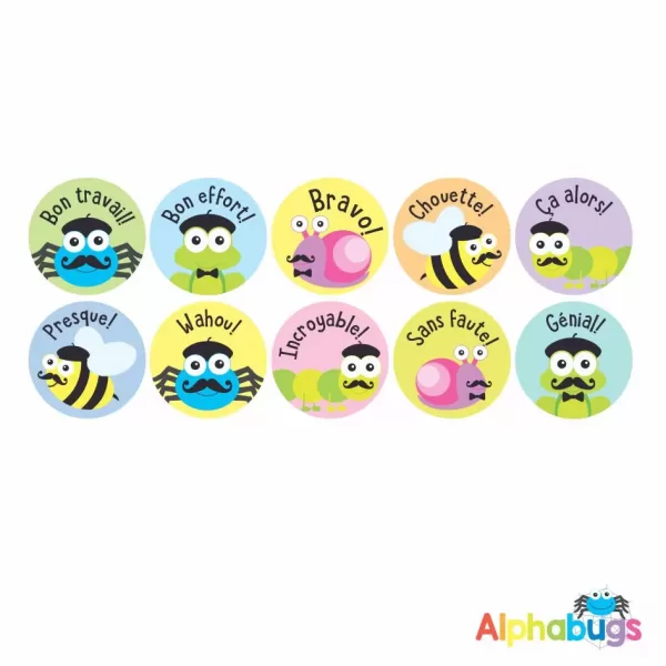 French Stickers – Pack 4