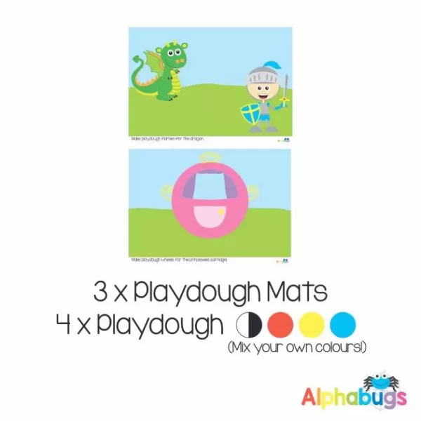 .Playdough Play Set – Fairytale Fantasy 2 (2M+4D)