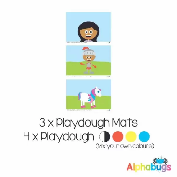 Playdough Play Set – Fairy Fantasy 2 (3M+4D)