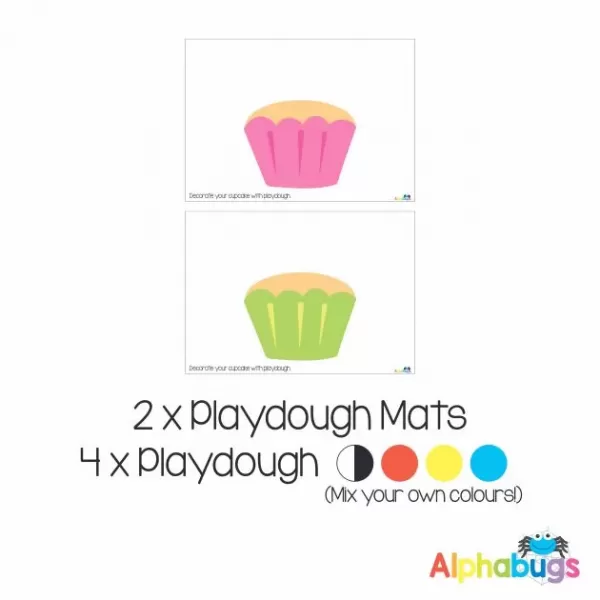 .Playdough Play Set – Baker Baker (2M+4D)
