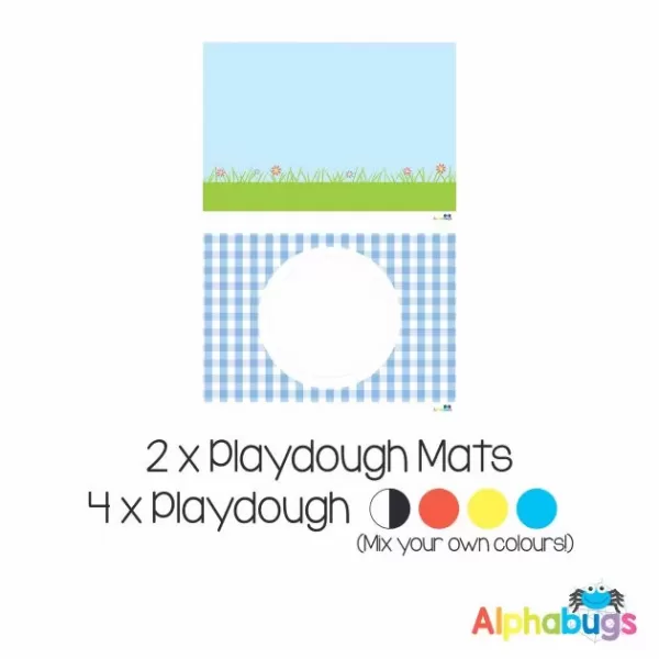 .Playdough Play Set – Free Play 1 (2M+4D)