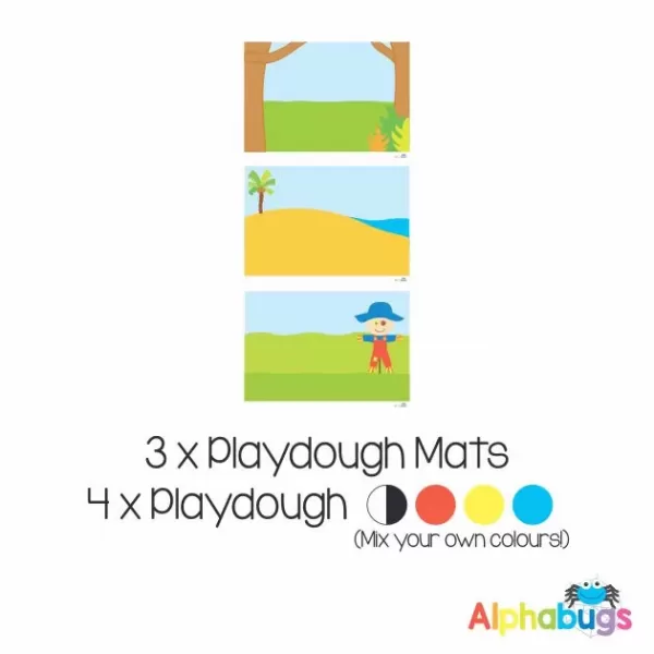 .Playdough Play Set – Free Play 2 (3M+4D)