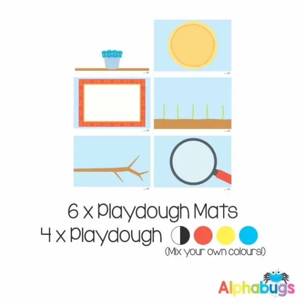 .Playdough Play Set – Free Play 3 (6M+4D)