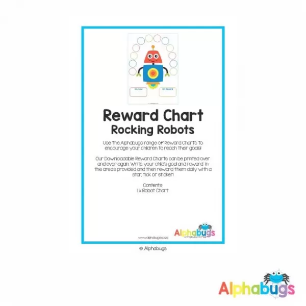 Home Printable – Reward Chart Rocking Robots