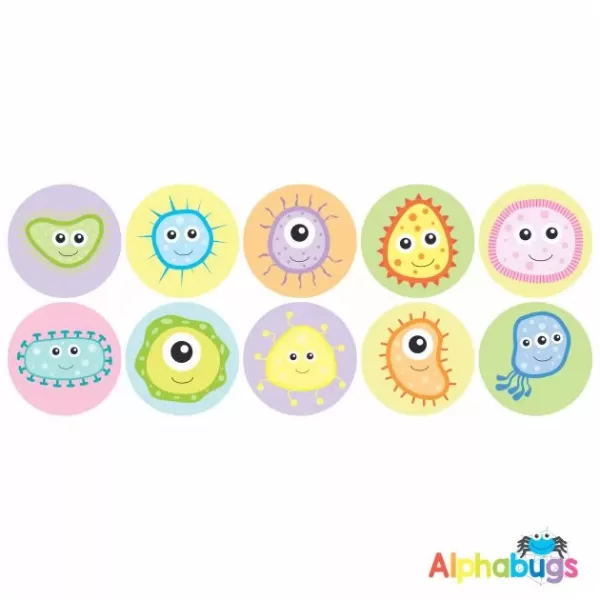 Themed Stickers – Squirmy Germy