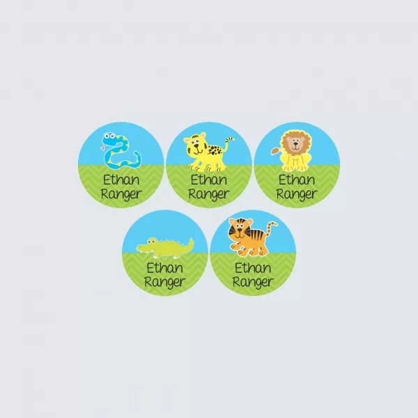 Small Round Labels – In the Wild