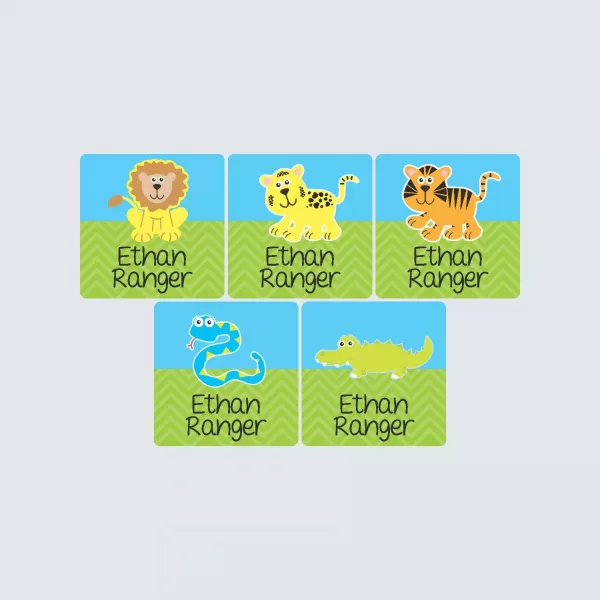Square Labels – In The Wild