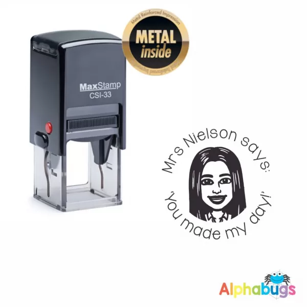 Personalised Self-Inking Stamp – Avatar 30mm