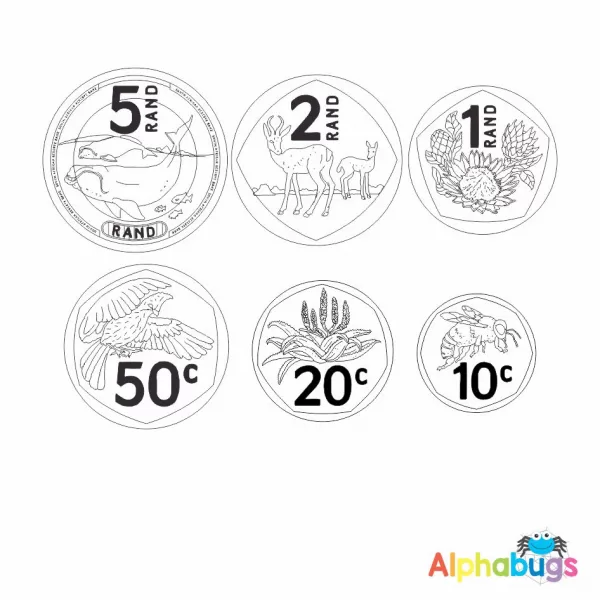 Stamp Set – South African Coins 1 (2023)