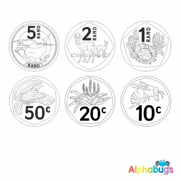 Stamp Set – South African Coins 2 (2023)