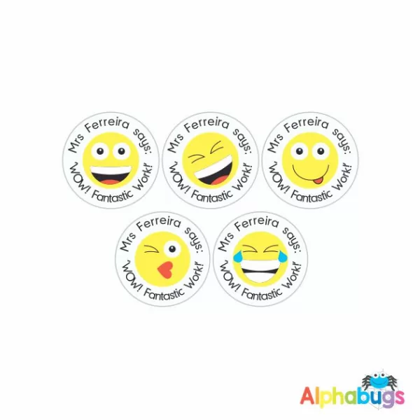 Pre-Designed Personalised Stickers – Say Cheese 1