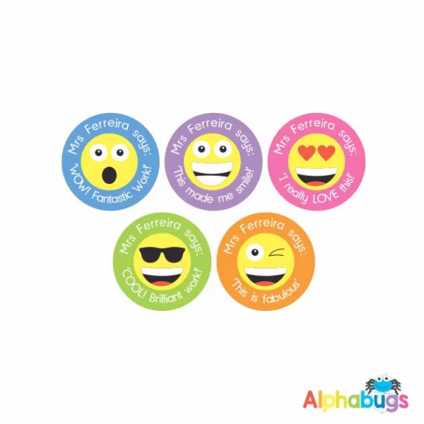 Pre-Designed Personalised Stickers – Say Cheese 2