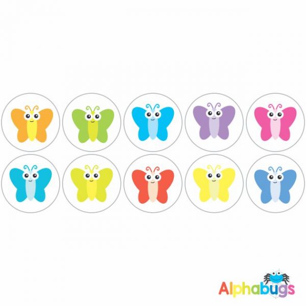 Themed Stickers -Flutterby Butterflies