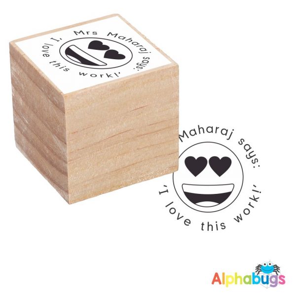 Personalised Wood Stamp – 3cm