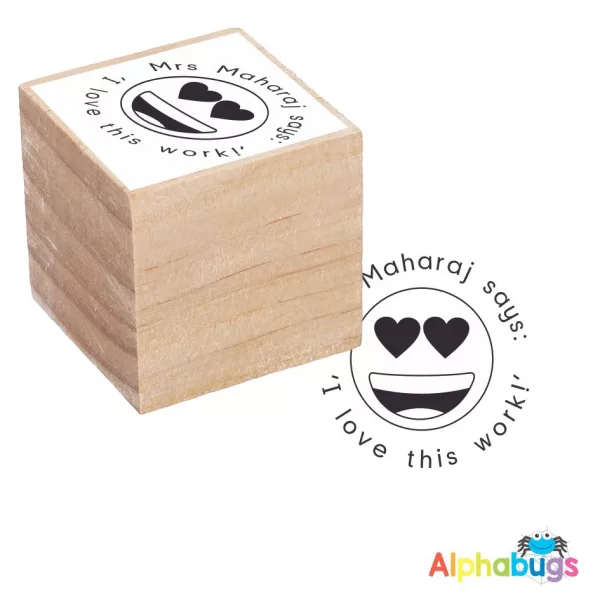 Personalised Stamps - Wooden