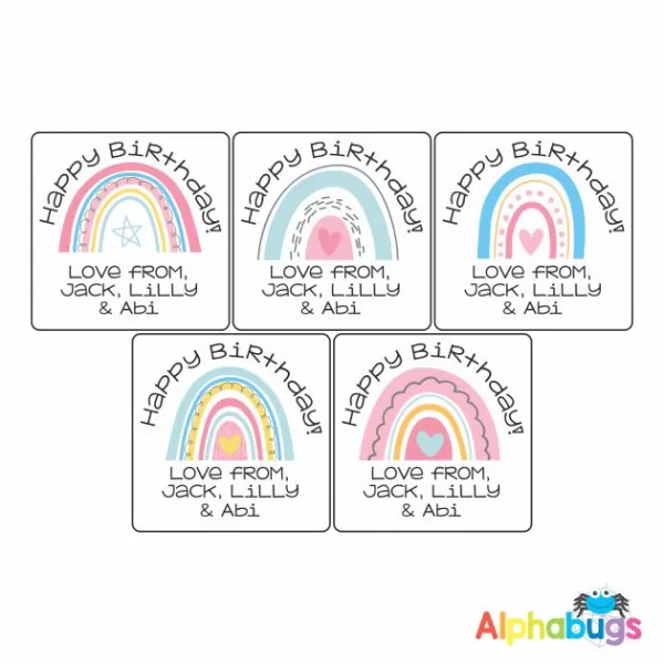 Gift Labels – Over The Rainbow