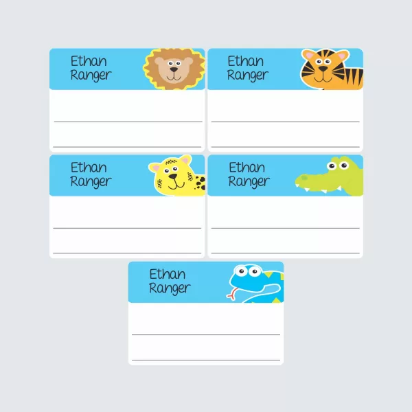 Large Book Labels – In The Wild