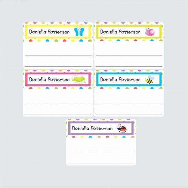 Large Book Labels – Alphabugs