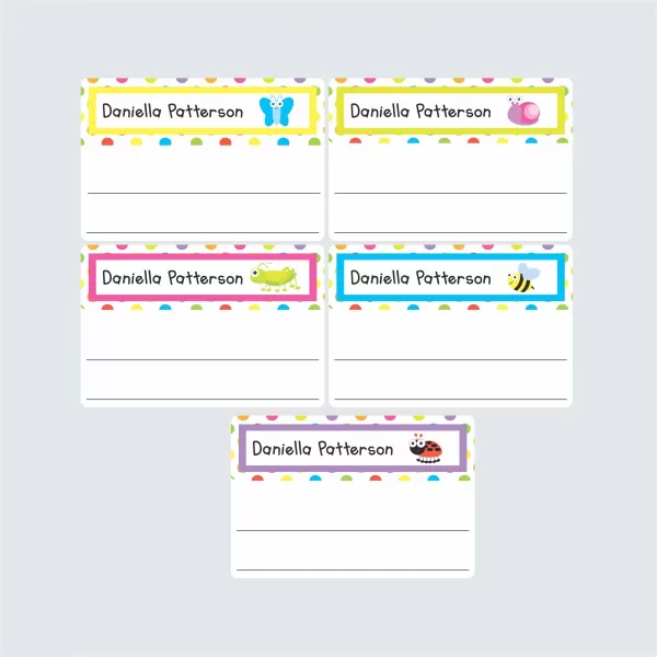 Large Book Labels – Alphabugs