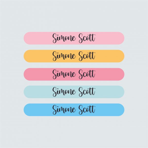Incy-Wincy Labels – Over The Rainbow
