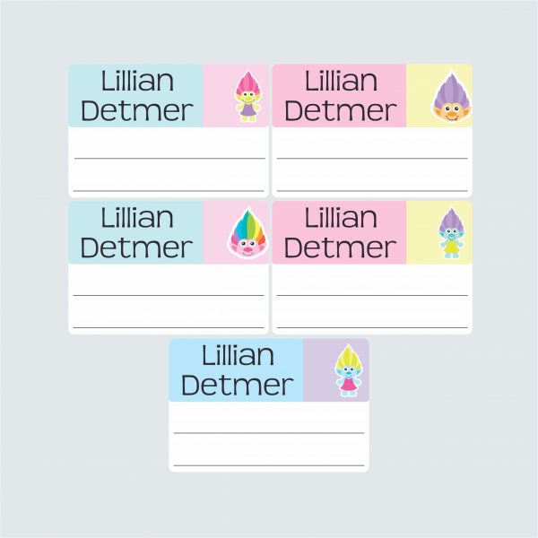 Large Book Labels – Troublesome Trolls
