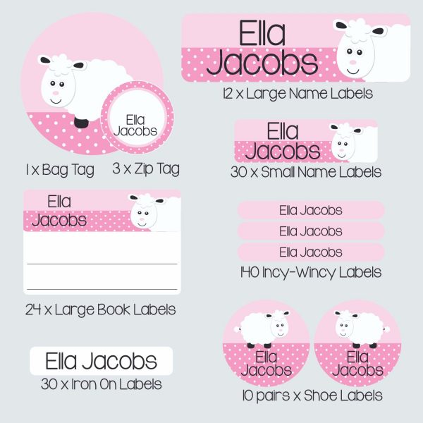 Super Duper Label Pack – Little Lambs