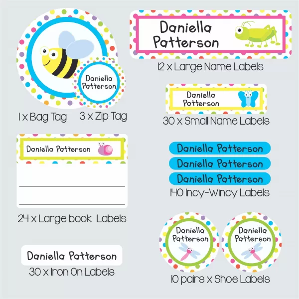 Super Duper Label Pack – Alphabugs