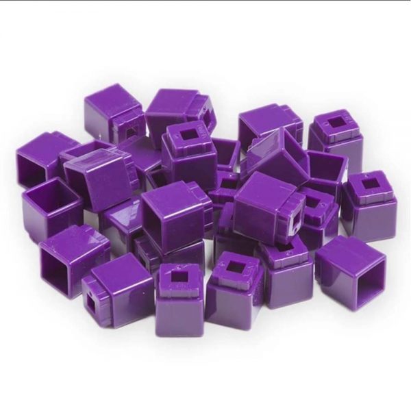 Create By Greenbean – Unifix Cubes 50pcs Purple Polybag