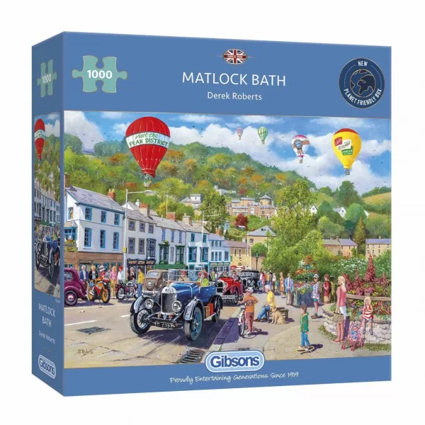 Gibsons – Matlock Bath 1000 Piece Jigsaw Puzzle