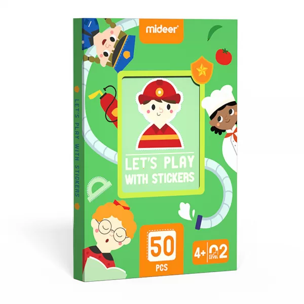 Mideer – Let’s Play with Stickers – Intermediate Level