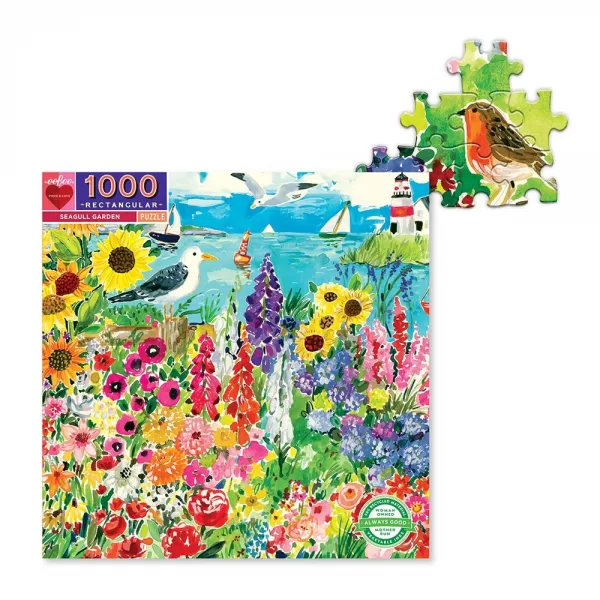 eeBoo – Seagull Garden 1000 Piece Puzzle