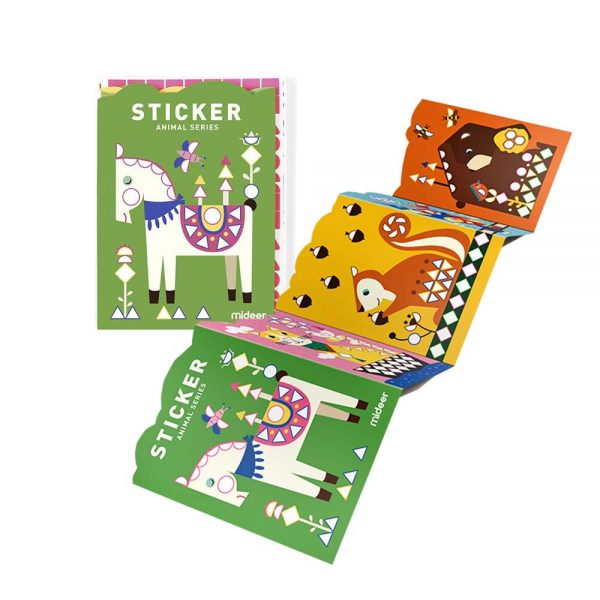 Mideer – Sticker Activity Set – Animal Series