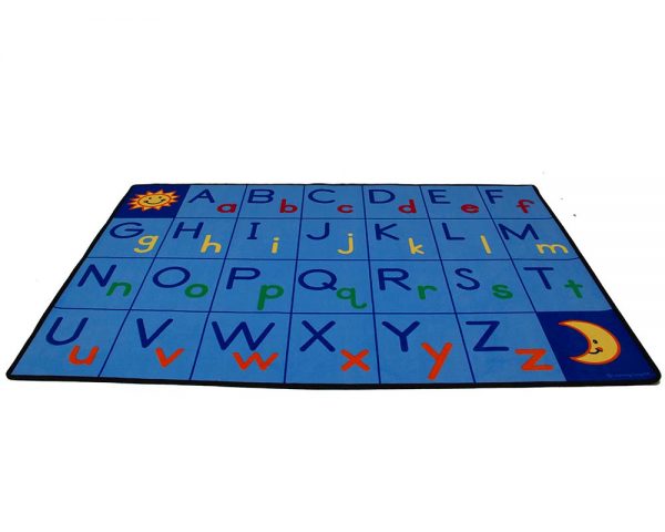 Learning Carpets – Alphabet Grid – Upper & Lower Case – Rectangle – 360 x 257 cm