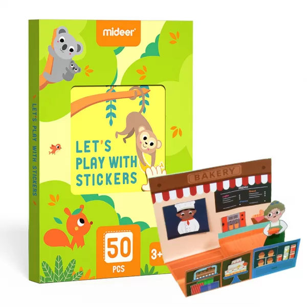 Mideer – Let’s Play with Stickers – Beginner Level