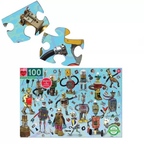 eeBoo – Upcycled Robot 100pc Puzzle