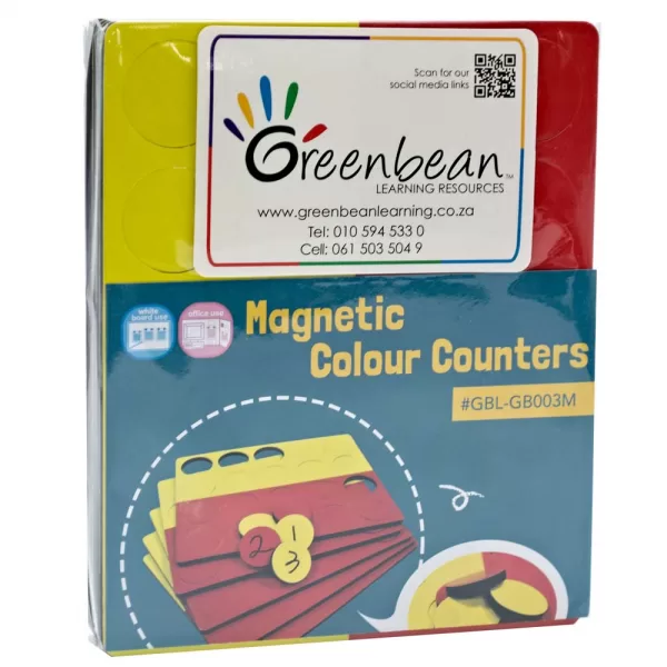 Greenbean Mathematics – Counters 2 Colour Magnetic 100pc