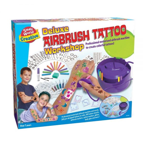Small World Toys – Deluxe Airbrush Tattoo Workshop