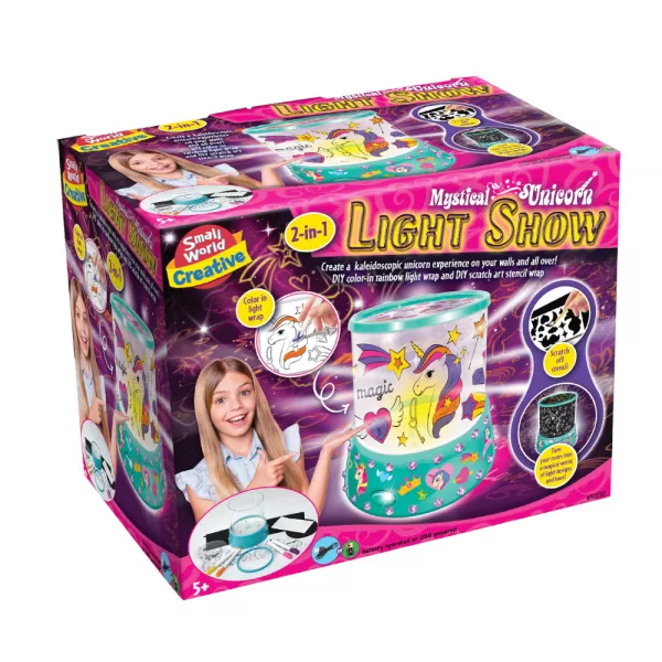 Small World Toys – 2-in-1 Mystical Unicorn Light Show