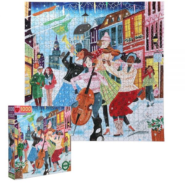 eeBoo – Music in Montreal 1000 Piece Puzzle