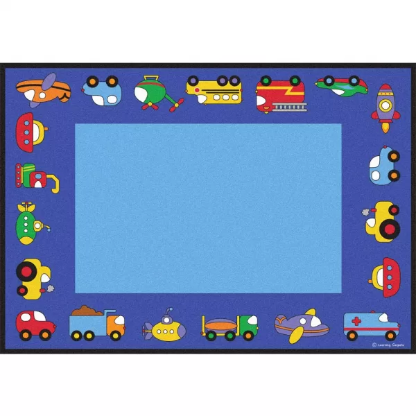 Learning Carpets – Vehicles – Rectangle – 257 x 178 cm