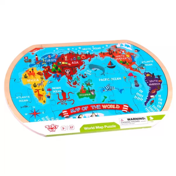 TookyToy – World Map Puzzle