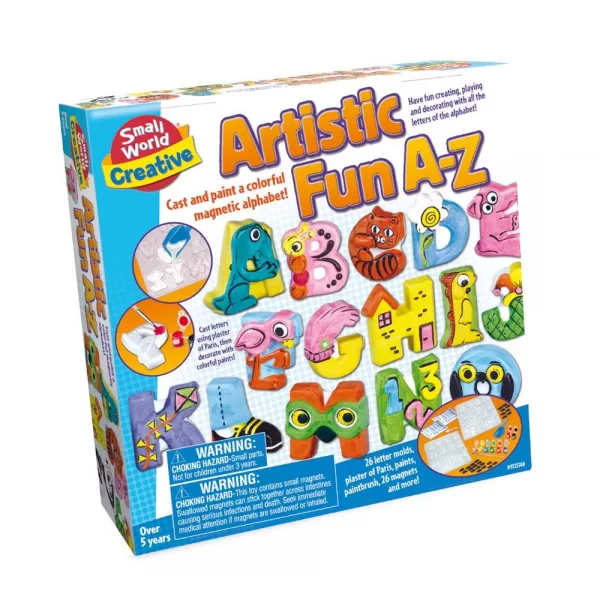 Small World Toys – A to Z Artistic Fun