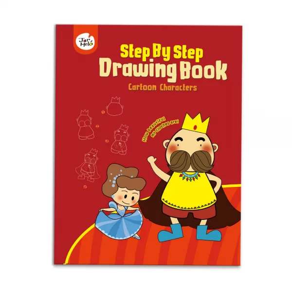 Jar Meló – Step by Step Drawing Book – Cartoon Characters