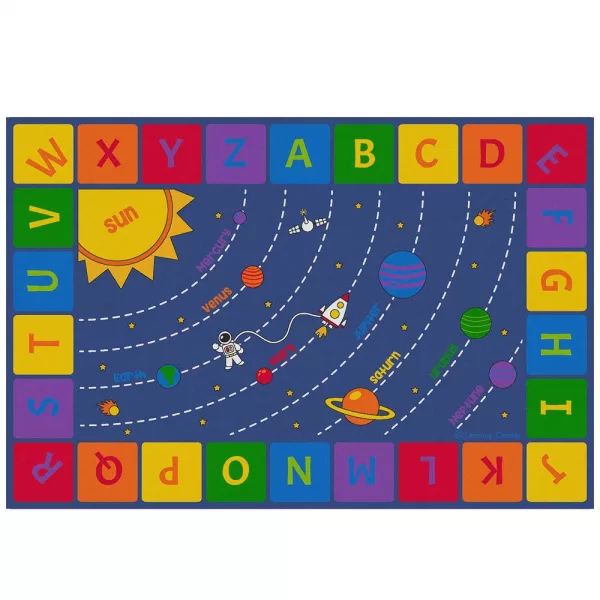 Learning Carpets – ABC Solar System – Rectangle – 366 x 244 cm