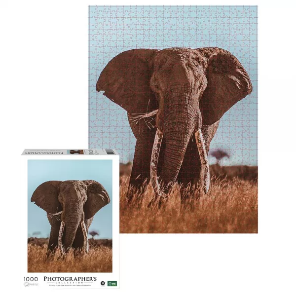 Ambassador – Photographers Collection 1000 Piece Puzzle – African Elephant