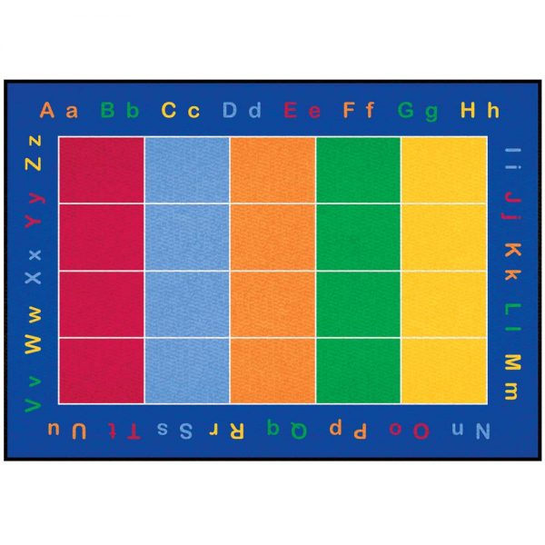 Learning Carpets – ABC Squares – Rectangle – 257 x 178 cm