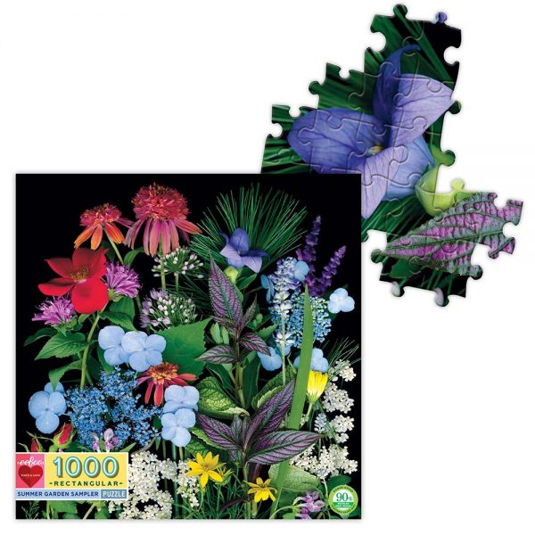 eeBoo – Summer Garden 1000pc Puzzle